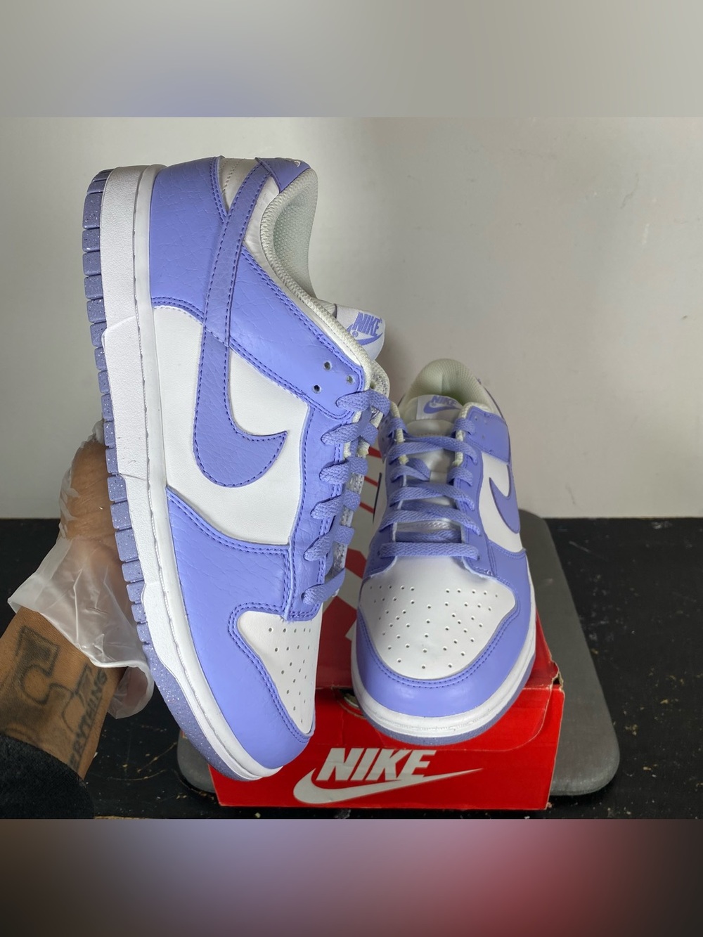 Size 8.5 Dunk Low “Lilac”